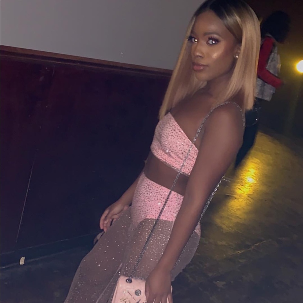 Pink Sparkly Boutique Set